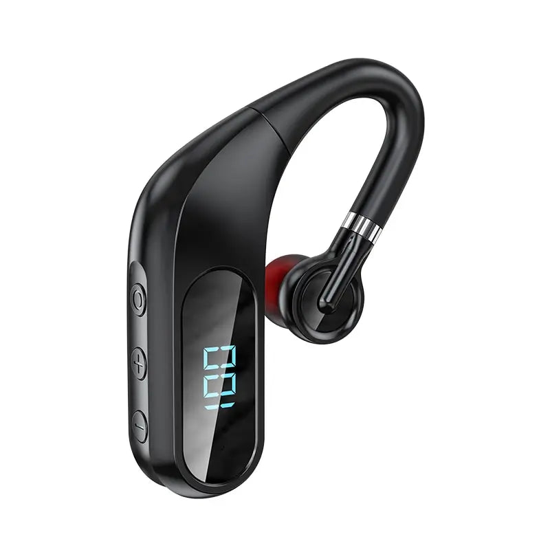 KJ10 Bluetooth Headphones with Real-time Digital Display HD Sound Quality Durable Endurance with Painless Sports Headphones