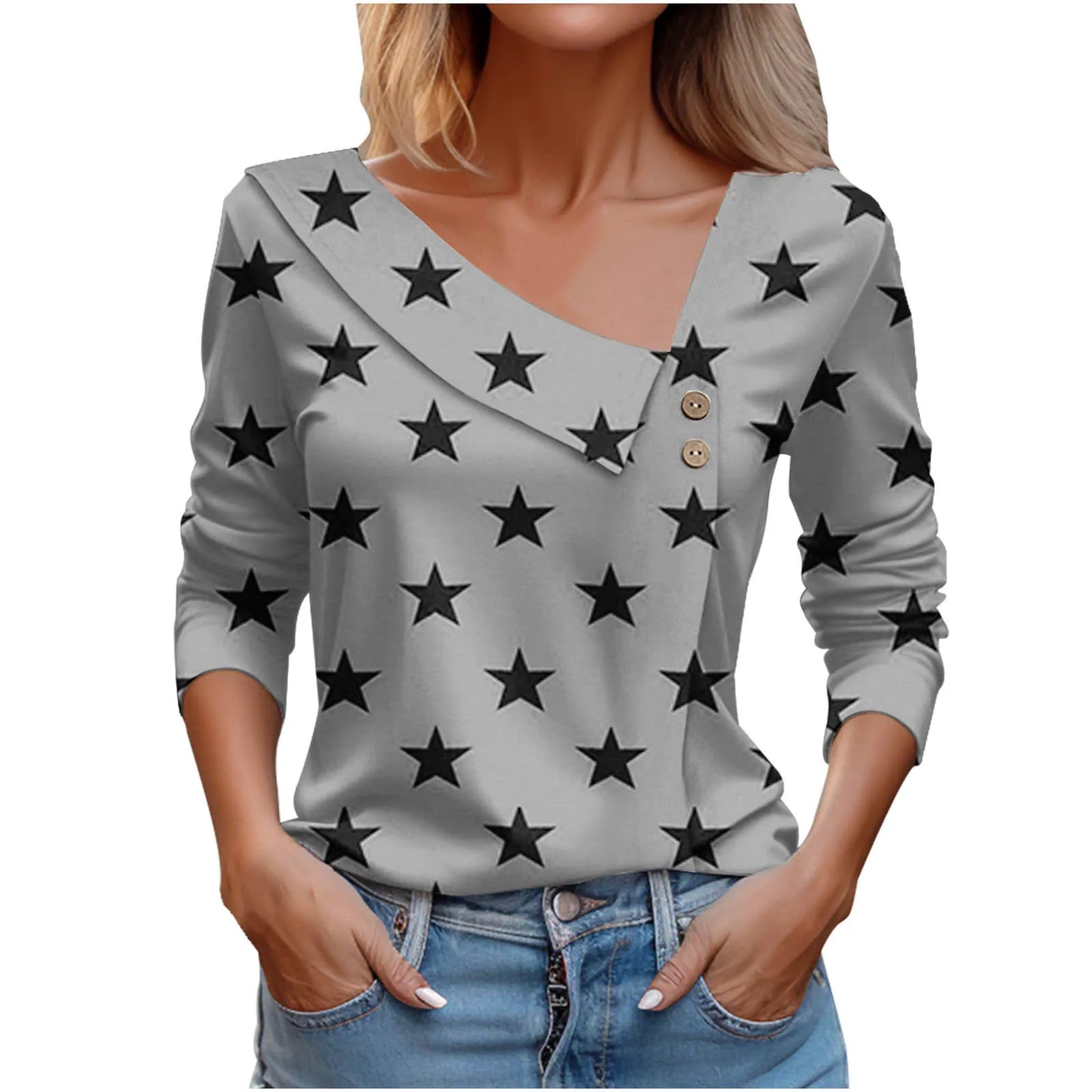 T Shirt For Women Fashion Long Sleeve Top White Floral Print Shirts And Blouses 3D Print Clothes For Womens 2023 y2k