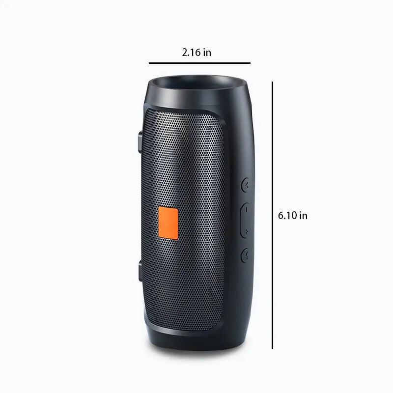 Wireless Portable Stereo TWS Bluetooth Dual Speaker Subwoofer Music Playback Waterproof Speaker Support FM Radio TF