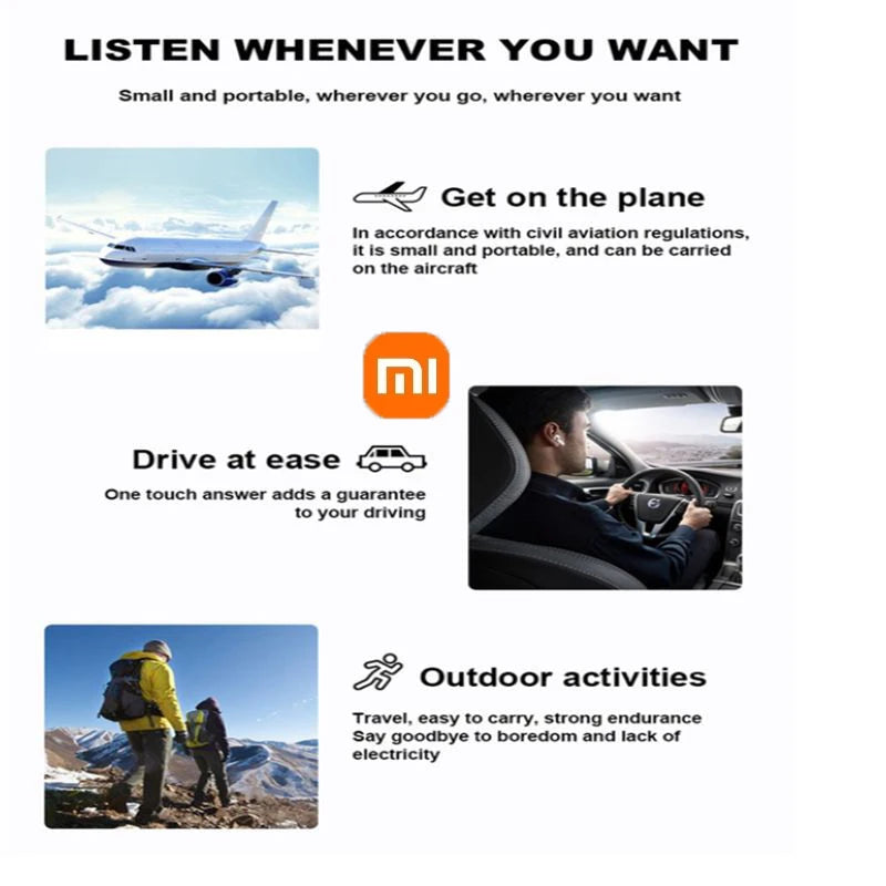 MIJIA Xiaomi Wireless Earbuds TWS Bluetooth Headset Low Latency Gaming Headset with Microphone