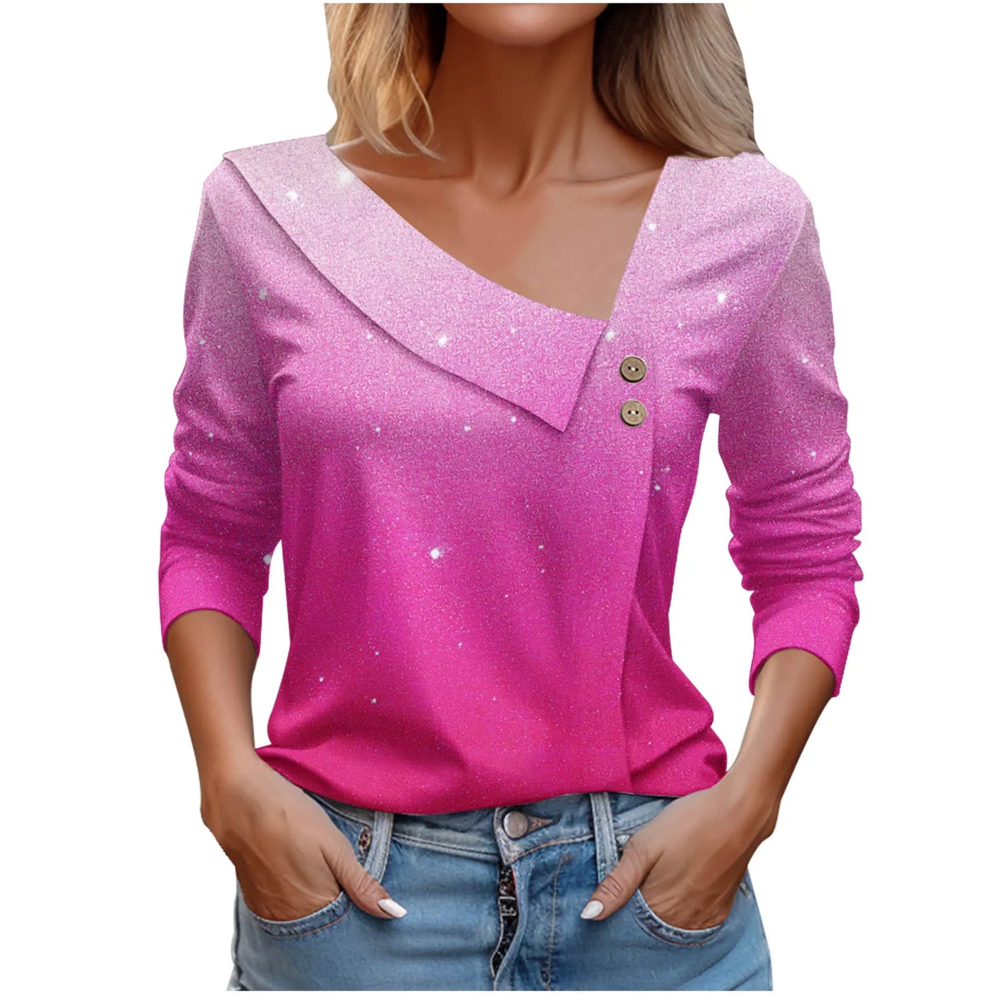T Shirt For Women Fashion Long Sleeve Top White Floral Print Shirts And Blouses 3D Print Clothes For Womens 2023 y2k