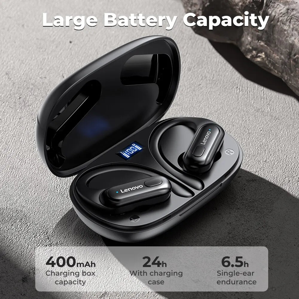 Lenovo XT60 Sports Wireless Earphones with Microphones,Button Control