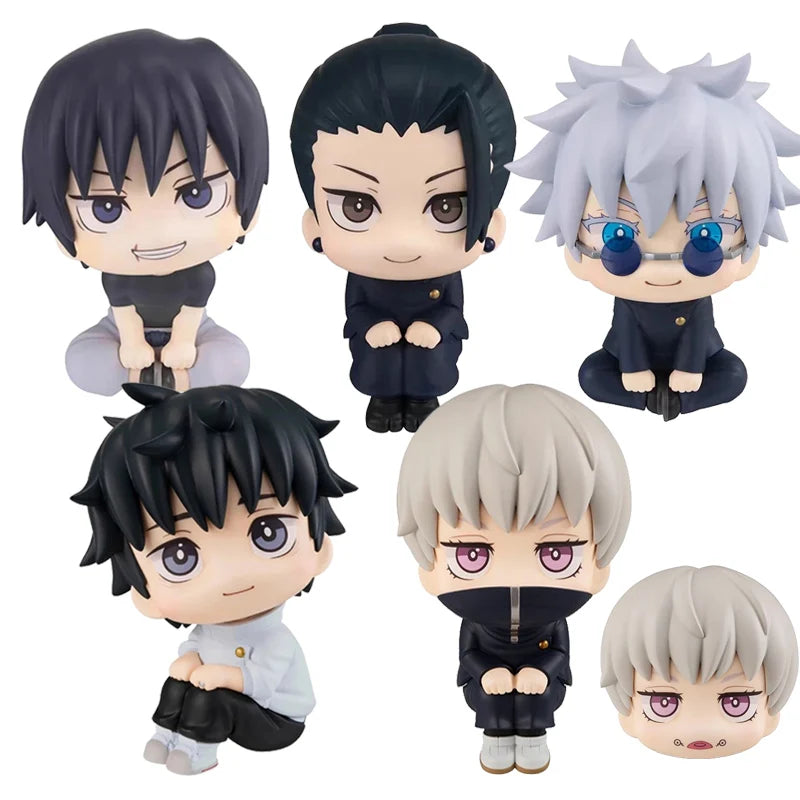 Anime Jujutsu Kaisen Figures GK Inumaki Toge Okkotsu Yuta Fushiguro Toji Satoru Gojo Geto Suguru Action Figures PVC Model Toys