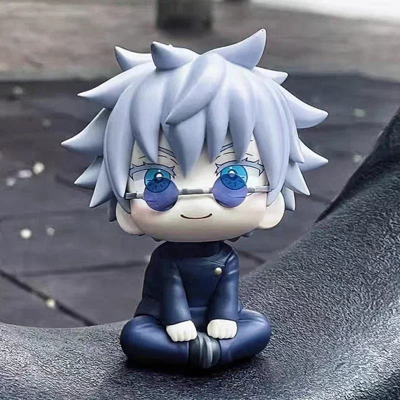 Anime Jujutsu Kaisen Figurine Satoru Gojo Geto Suguru Action Figures 10cm PVC Model Collection Toys Desk Ornament Gifts