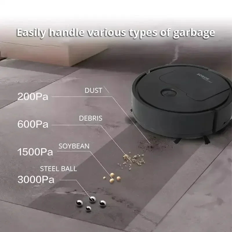 3 in 1 Smart Sweeping Robot Household Mini Intelligent Sweeping Robot Sweeping Dragging Suction All in One Machine