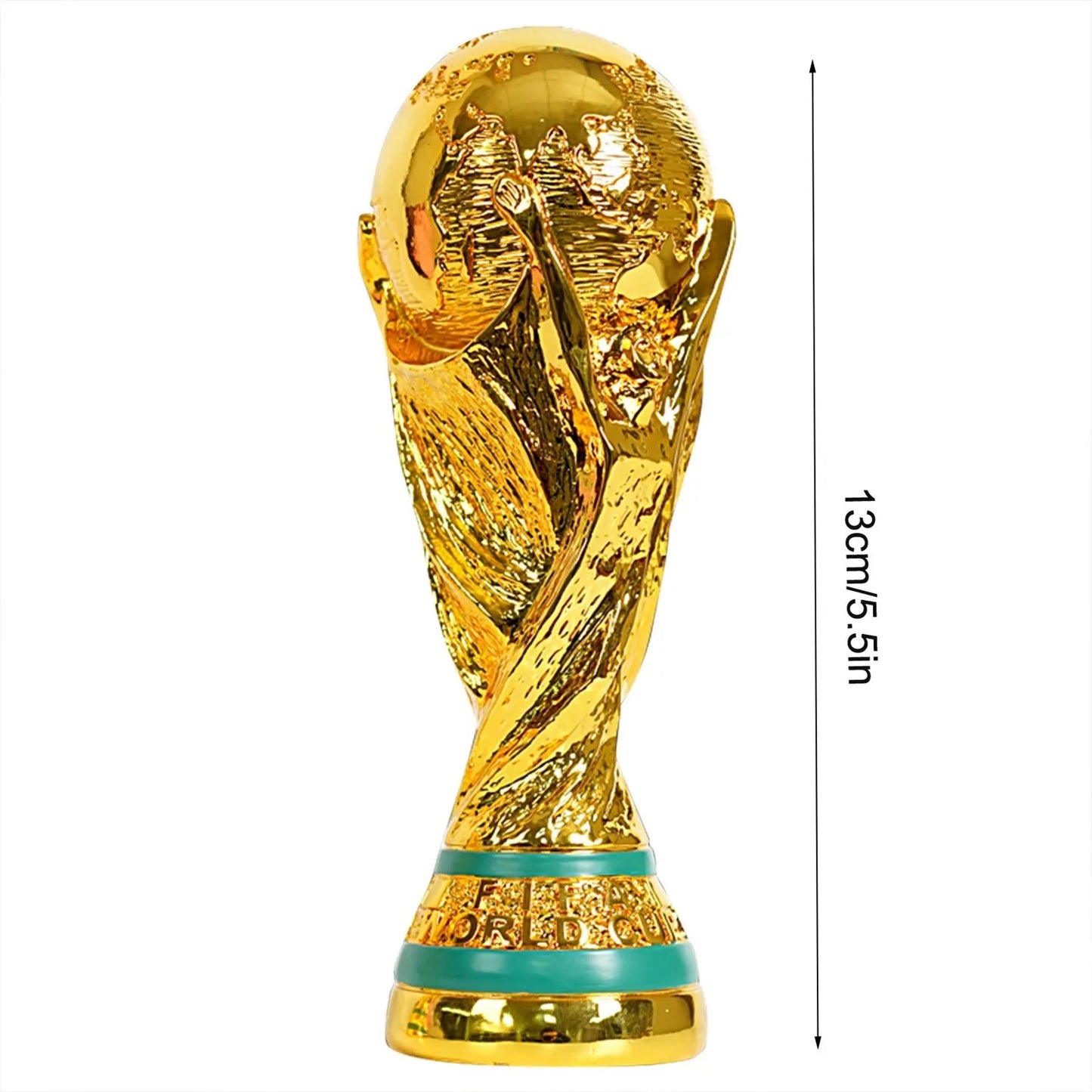 Golden Resin WORLD CUP Football Trophy