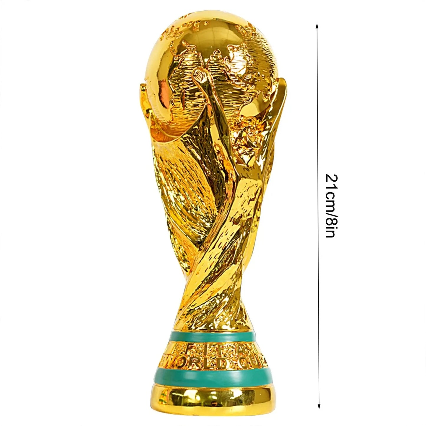 Golden Resin WORLD CUP Football Trophy