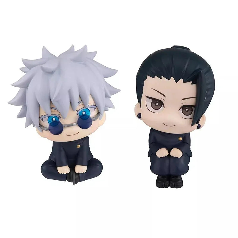 Anime Jujutsu Kaisen Figurine Satoru Gojo Geto Suguru Action Figures 10cm PVC Model Collection Toys Desk Ornament Gifts