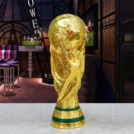 Golden Resin WORLD CUP Football Trophy